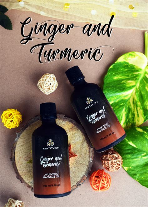 Get Ginger & Turmeric Ayurvedic Massage Oil - 100ml at ₹ 325 | LBB Shop