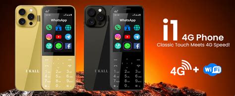 IKALL I1 4G Touch & Type Android Mobile | WiFi & 4G Sim Support | 2.8 ...