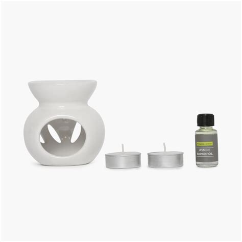 Buy Serene Jasmine Oil Burner Set from Home Centre at just INR 199.0