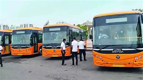 Ghaziabad E Buses New Routes,गाजियाबाद: 7 रूटों पर 38 ई-बसों का परिचालन ...