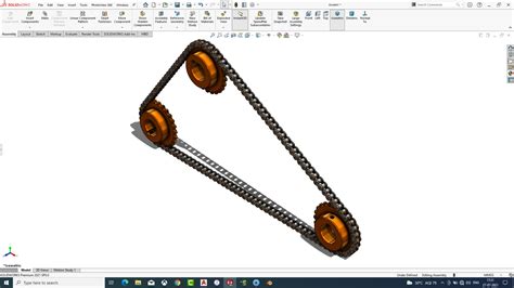 Image result for SolidWorks Chain Pattern Tutorial
