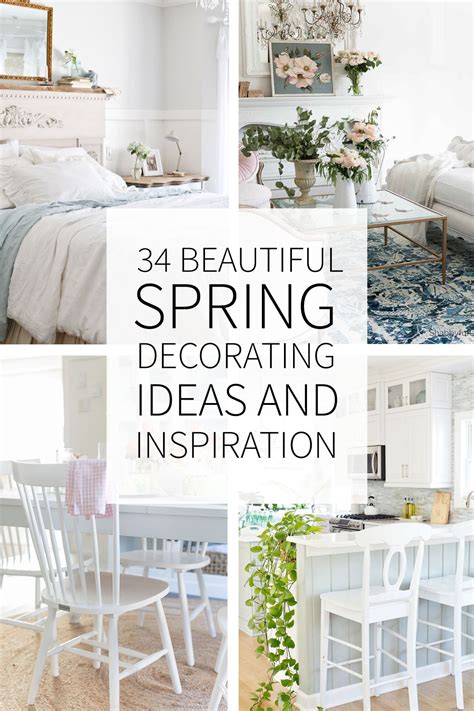 34 Inspiring and Beautiful Spring Decorating Ideas - Tidbits