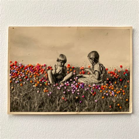 Black white embroidered photo art – Artofit