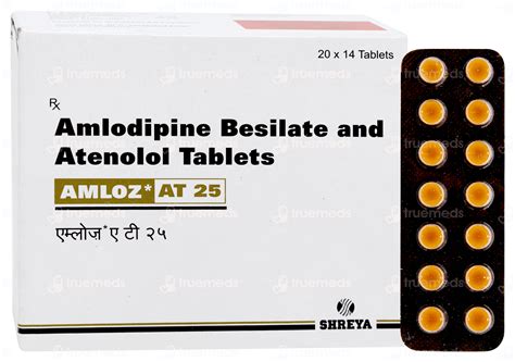 Amloz At 25 Tablet 14: Uses, Side Effects, Price & Substitutes