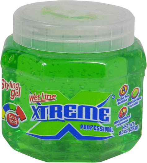 Xtreme Professional Wet Line Styling Gel Extra Hold Green. 8.8 oz by ...