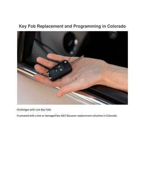 Image result for How to Program Chevy Colorado Key FOB