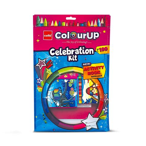 Buy Cello ColourUp Celebration Kit | Colouring Kit includes includes ...