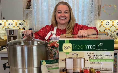 Ball Electric Water Bath Canner Unboxing - Mary's Nest