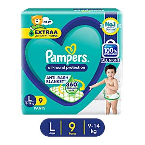 Buy Pampers Diaper Pants - Medium, All Round Protection, Anti-rash ...