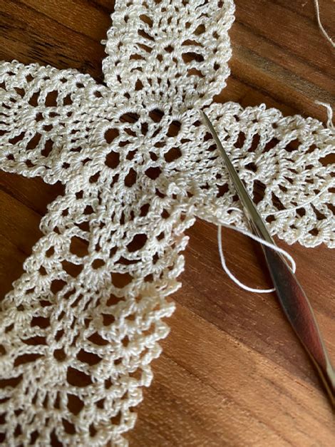 Image result for Crochet Cross Bookmark Tutorial