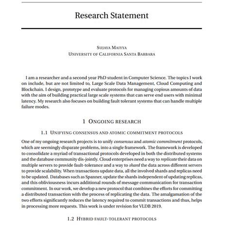 Image result for How to Write a Research Statement
