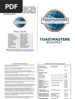 Image result for SAA Role Toastmasters Script