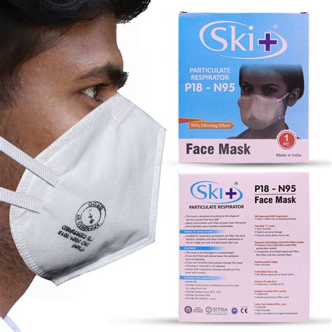 AllExtreme PI-N95 DRDO Approved Face Mask with Breathing Valve for Men ...