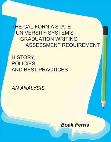Amazon.com: The California State University System's Graduation Writing ...