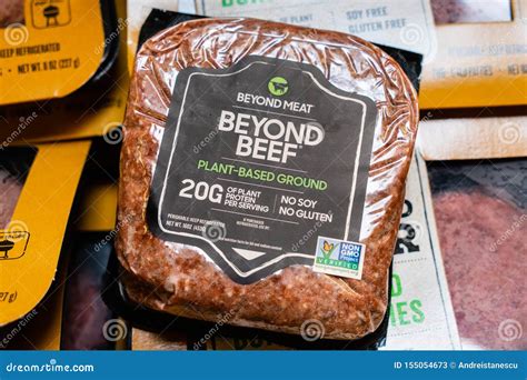 July 31, 2019 Cupertino / CA / USA - Beyond Beef Plant-Based Ground ...