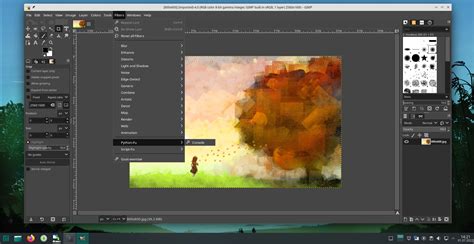 GIMP Python 的图像结果