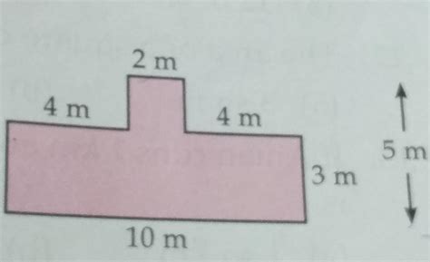 find the perimeter and area of the given figure - Brainly.in