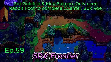 Stardew Valley Frontier Ep59-Spring 5-6: Got Goldfish & King Salmon ...