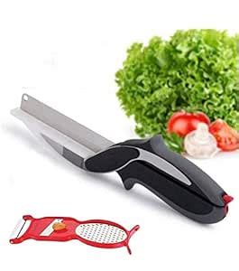 Buy RUDRA SALES INDIA Smart Clever Cutter - Chopper, Slicer, Scissors ...