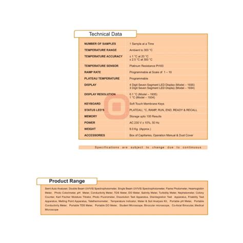 Auto Melting Point Apparatus 1935 | 4-Digit LED Display | EI-DVI Precision