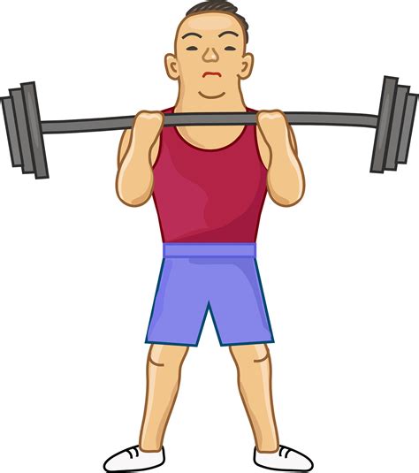 Weightlifting Clipart-woman lifts weights for strength training - Clip ...