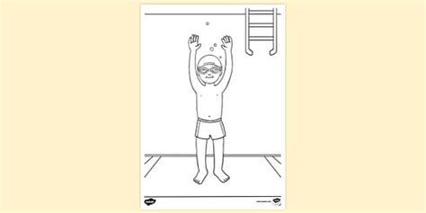 Free Style Body Position Colouring | Colouring Sheets