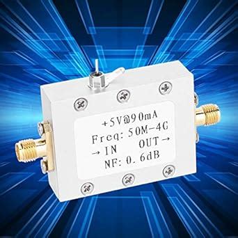 Low Noise Amplifier, 1pc Low Noise Amplifier LNA 50M-4GHz NF=0.6dB Ham ...