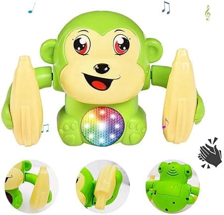 Buy Wembley Dancing Monkey Musical Toy for Kids Baby Spinning Rolling ...