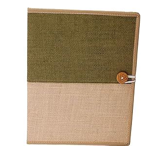 AmazingHind Jute File Folders for Certificates, Document Holder, Jute ...
