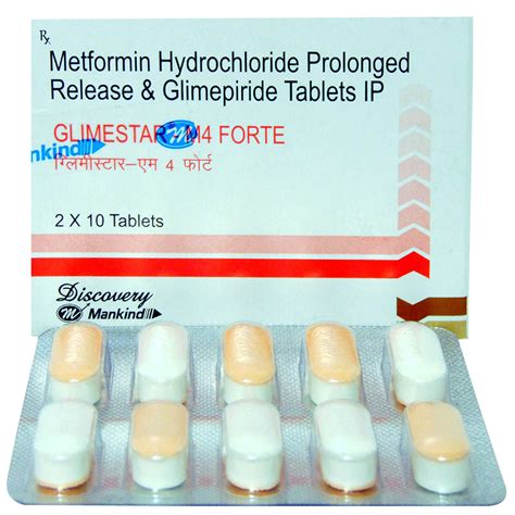 Glimirep-4 Forte Tablet 10's Price, Uses, Side Effects, Composition ...