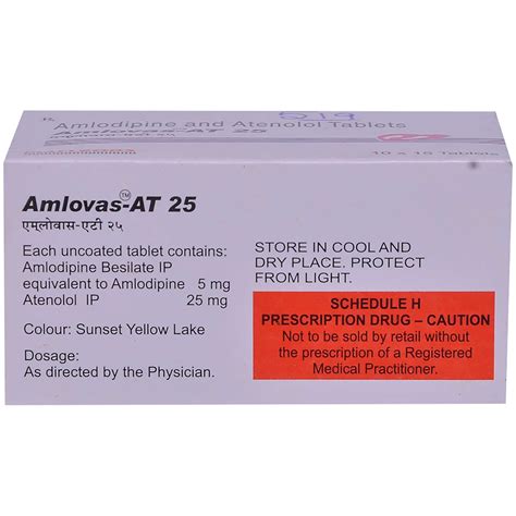 AMLOVAS AT 25MG TABLET Price, Uses, Side Effects, Composition - Apollo ...