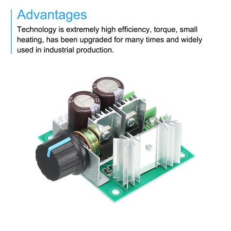 DC 12V-40V 10A, DC Motor Speed Controller, Pulse India | Ubuy