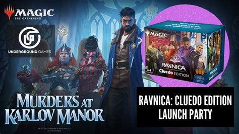 Ravnica: Cluedo Edition Launch Party, Underground Games, Copperas Cove ...