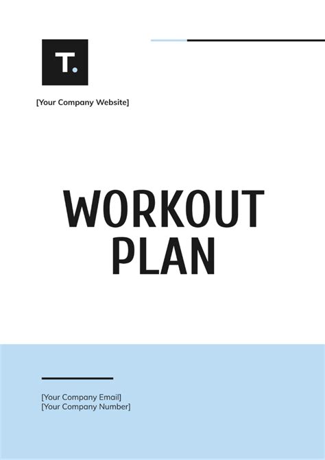 Workout Program Template 的图像结果