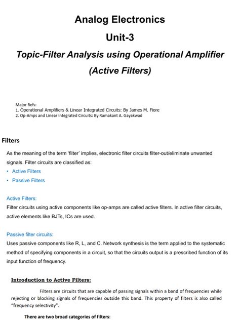 Active Filter Design 的图像结果