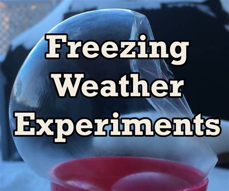 Cold Weather Experiments 的图像结果