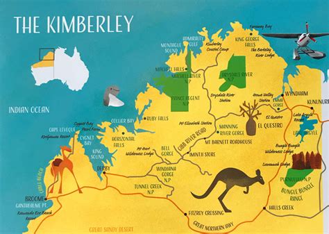 Kimberley Map Australia
