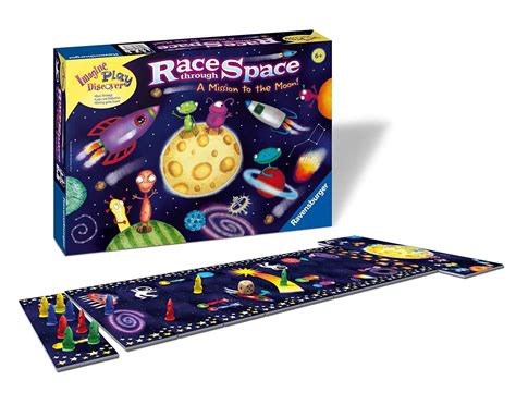 Race Through Space Children's Game | Space games, Space theme party ...