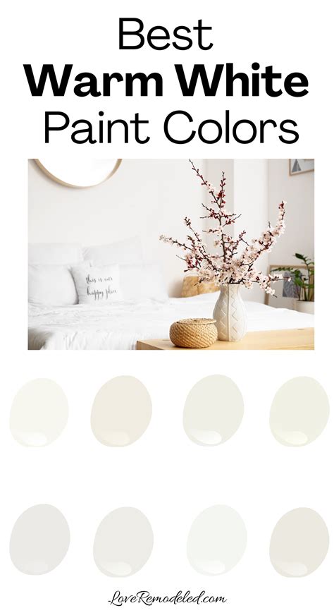 Warm White Paint Colors