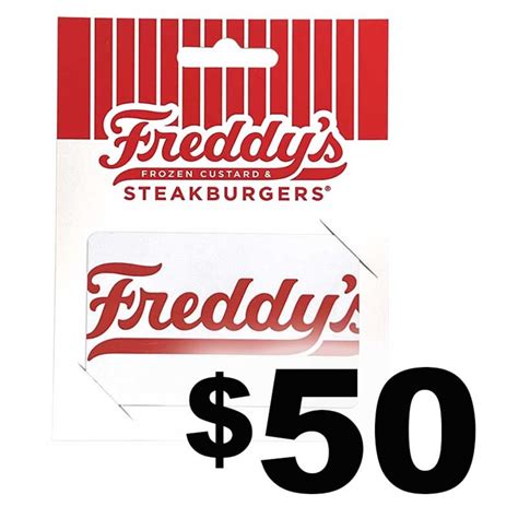 Freddy's Gift Card - $50 - Freddy's Frozen Custard