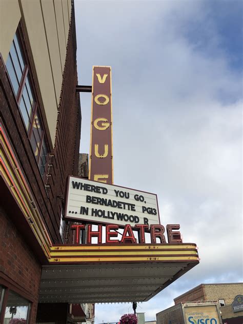 A Visit (or Three) to the Vogue Theatre Manistee – The Motion Pictures