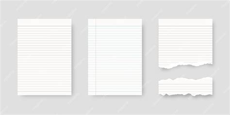 Notebook Paper Template 的图像结果