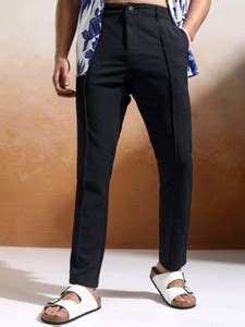 HIGHLANDER Slim Fit Men Blue Trousers - Buy HIGHLANDER Slim Fit Men ...