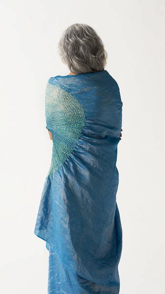 The Handsfree Saree - Full Metallic Methyl Blue – Studio Medium