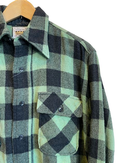 80’S Kingsfield ウールシャツ （サイズ：15－15H）bsh-004 | FABRIC used clothing store