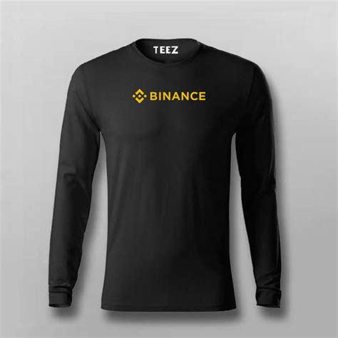 Binance Logo T-Shirt For Men – TEEZ.in