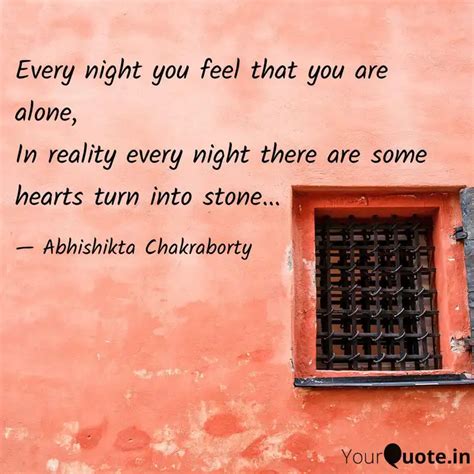 Every night you feel that... | Quotes & Writings by Abhishikta ...