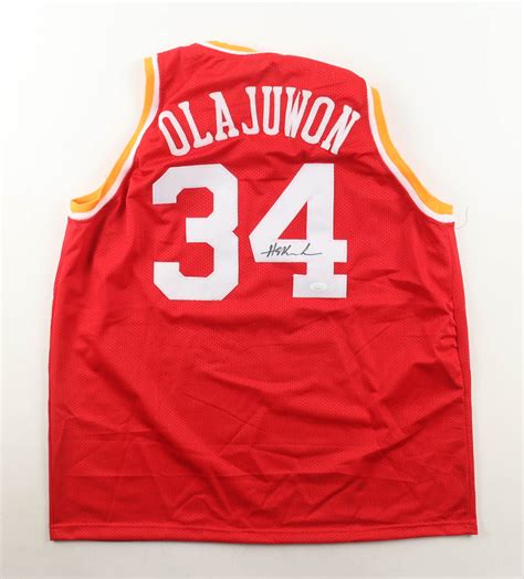 Hakeem Olajuwon Signed Jersey (JSA) | Pristine Auction