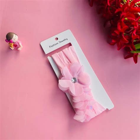 Head Band Flower Model 1pc Pink - EKAS0104 - 4 – Extrokids
