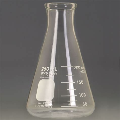 Corning Pyrex 250 ml Glass Measuring Erlenmeyer Flask India | Ubuy